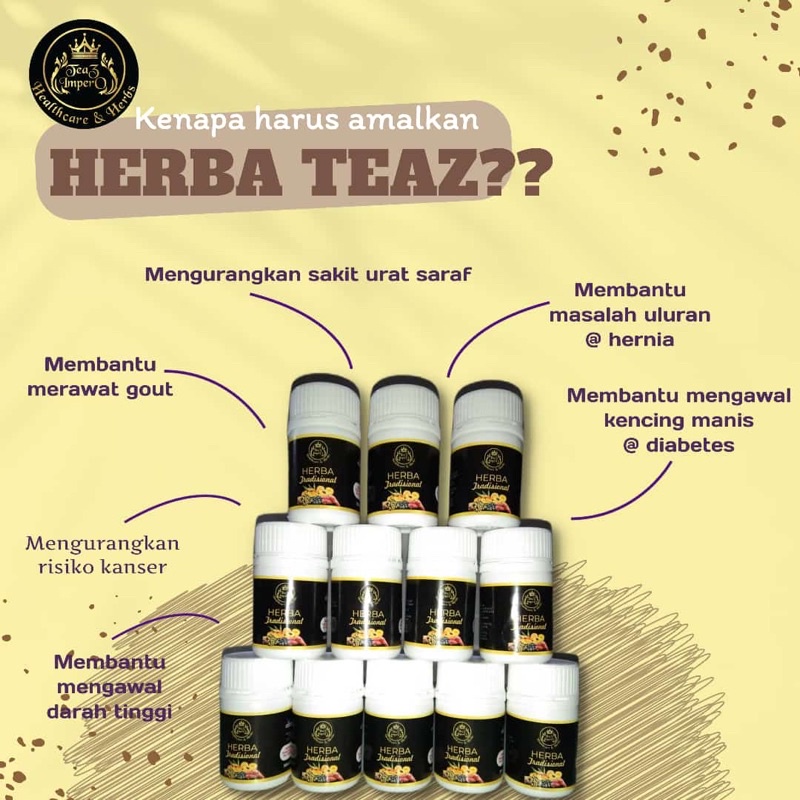 Herba Tradisional Sakit Urat Saraf Uluran Angin Pasang Hernia