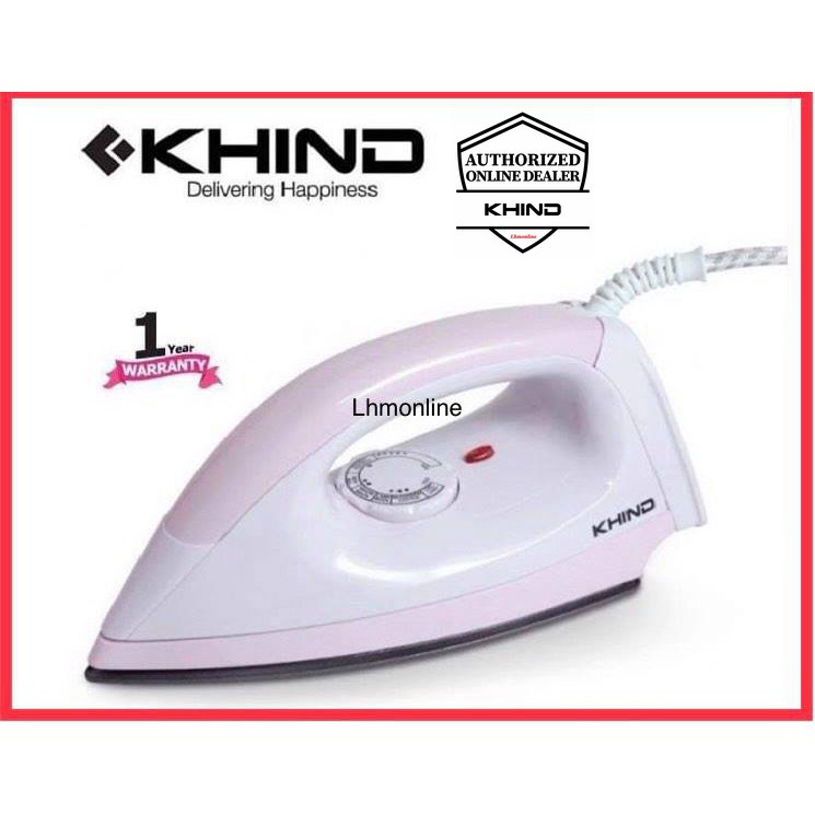 Khind Elba Steam Iron Seterika Electric Dry Iron Steam El T El El