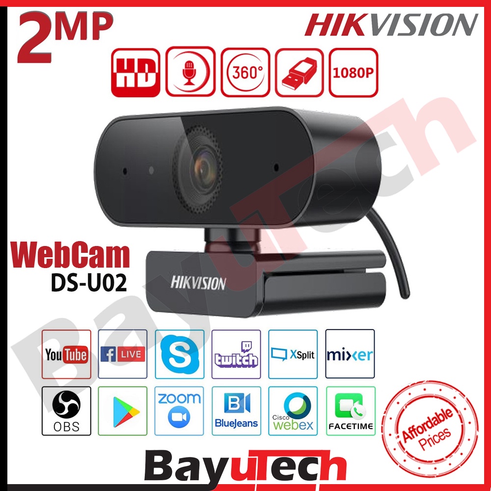 HIKVISION DS U02 DS UC2 DS UL2 DS U04 DSU18 2MP 4MP 8MP 4K 2K