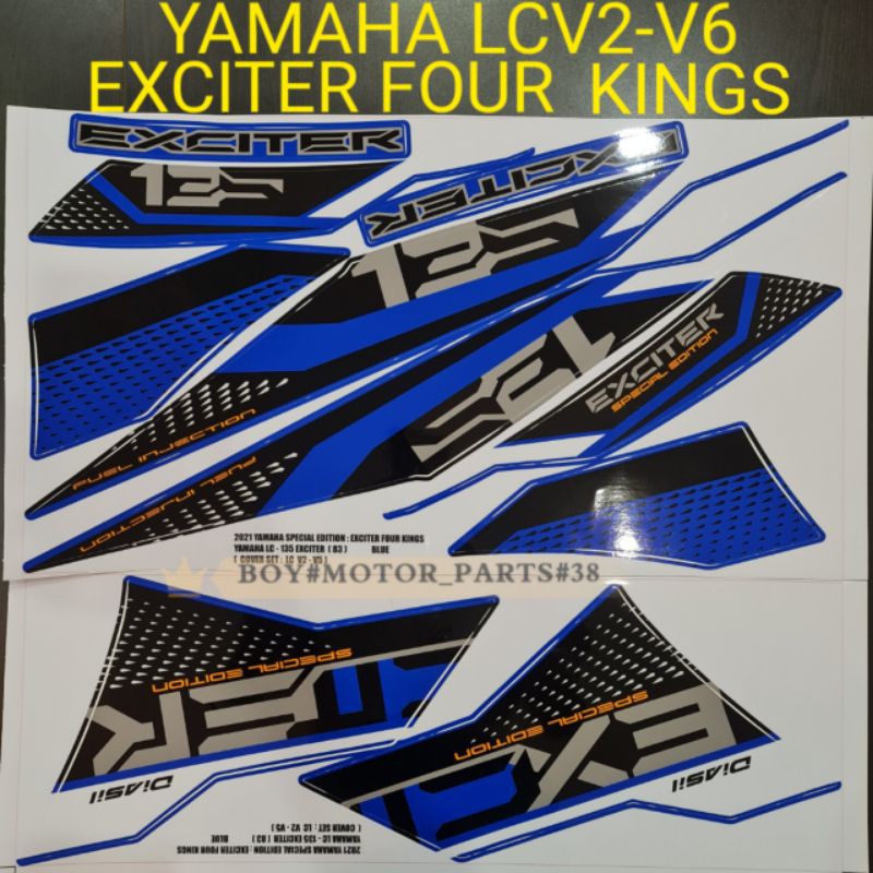 Lc New V V V V Yamaha Exciter The Four Kings Special