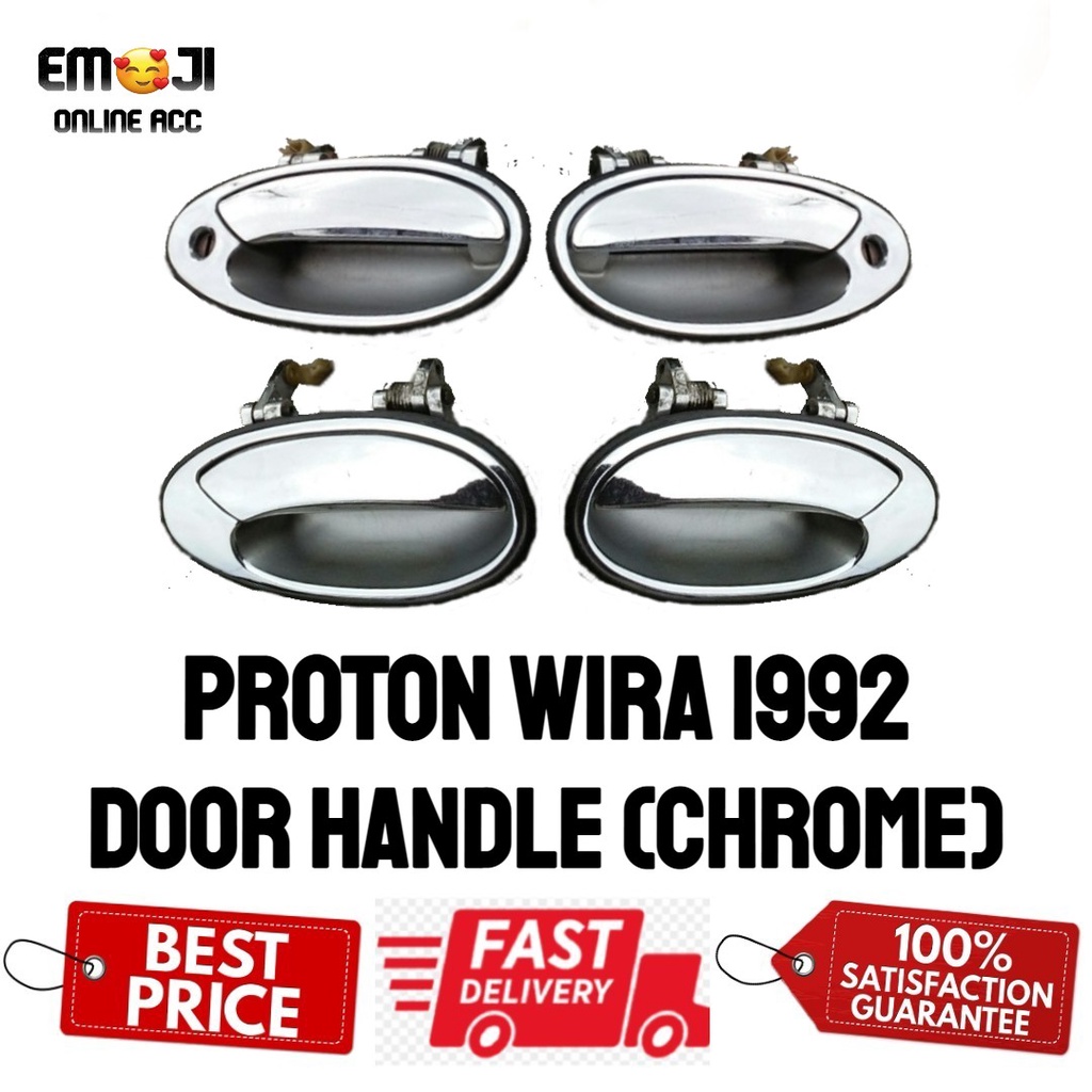 Proton Wira Door Handle Chrome Shopee Malaysia