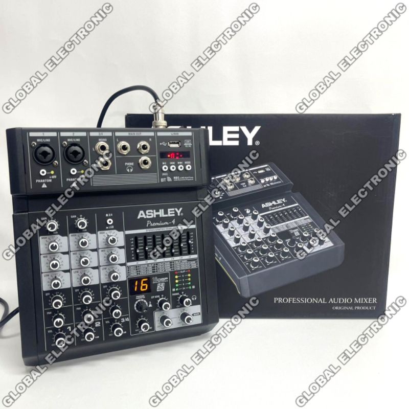 Ashley Premium Audio Mixer Original Channel Usb Channel Mixer