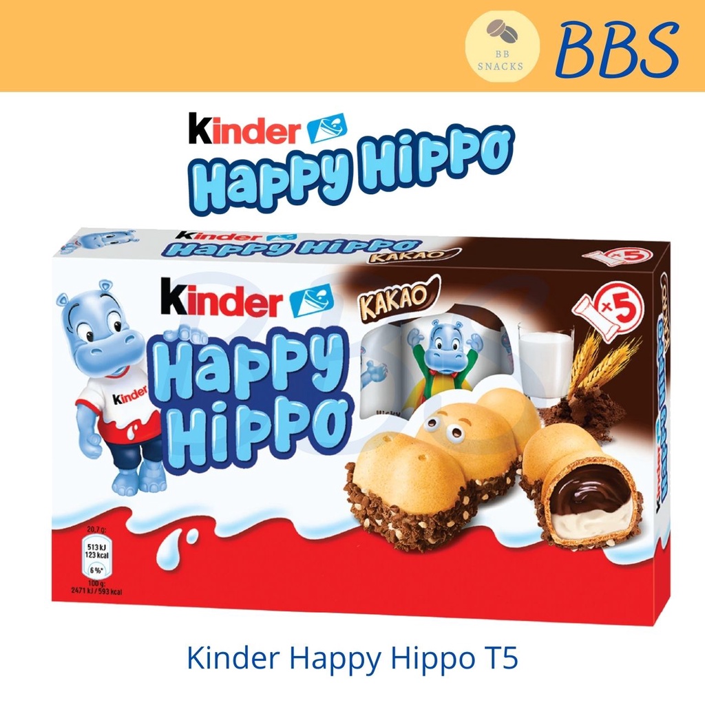 BBS Kinder Happy Hippo T5 103 5g Shopee Malaysia