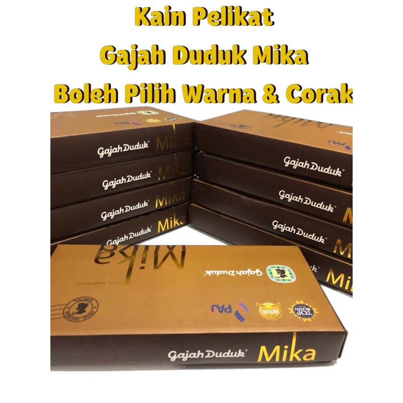 Kain Pelikat Gajah Duduk Mika Original Harga Borong Shopee Malaysia