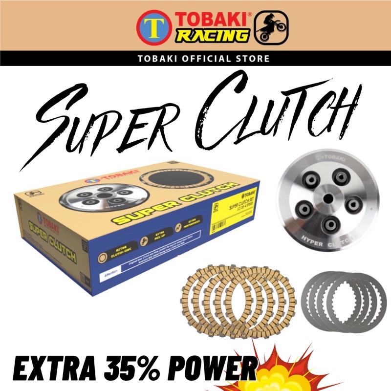 TOBAKI SUPER CLUTCH LC135 Y15ZR LC135 4Speed Super Clutch Y15 Racing