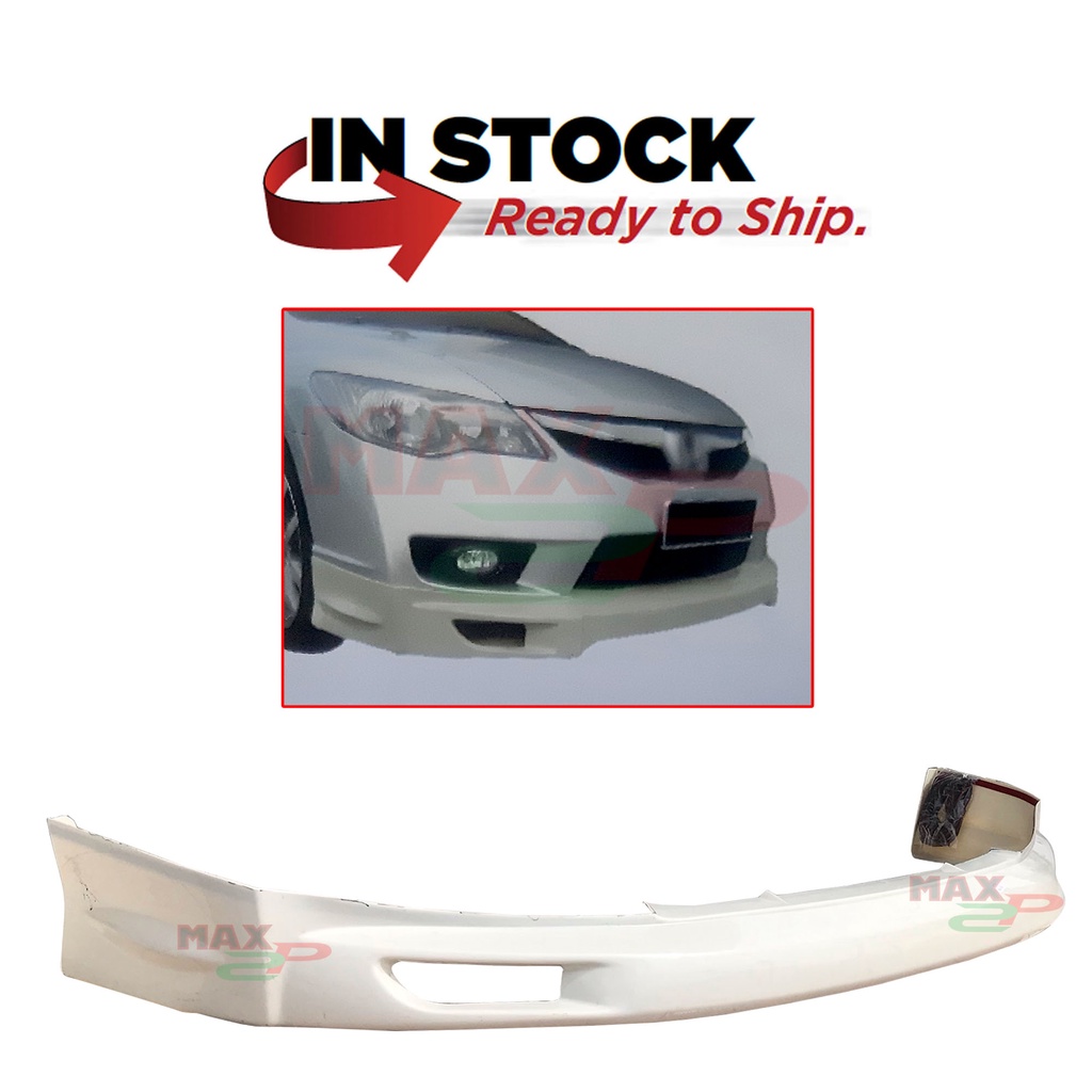 Honda Civic Mg Style Facelift Front Skirt Skirting Bumper Lower