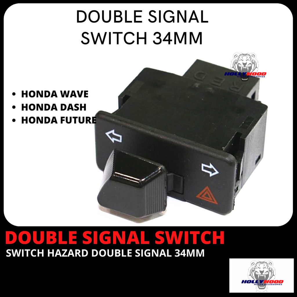 Button Switch Suis Hazard Double Signal For Honda Wave Wave I Ex