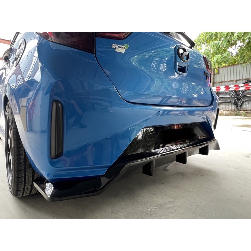 Perodua Myvi Gen3 Facelift Rear Diffuser V1 V2 V3 Shopee Malaysia