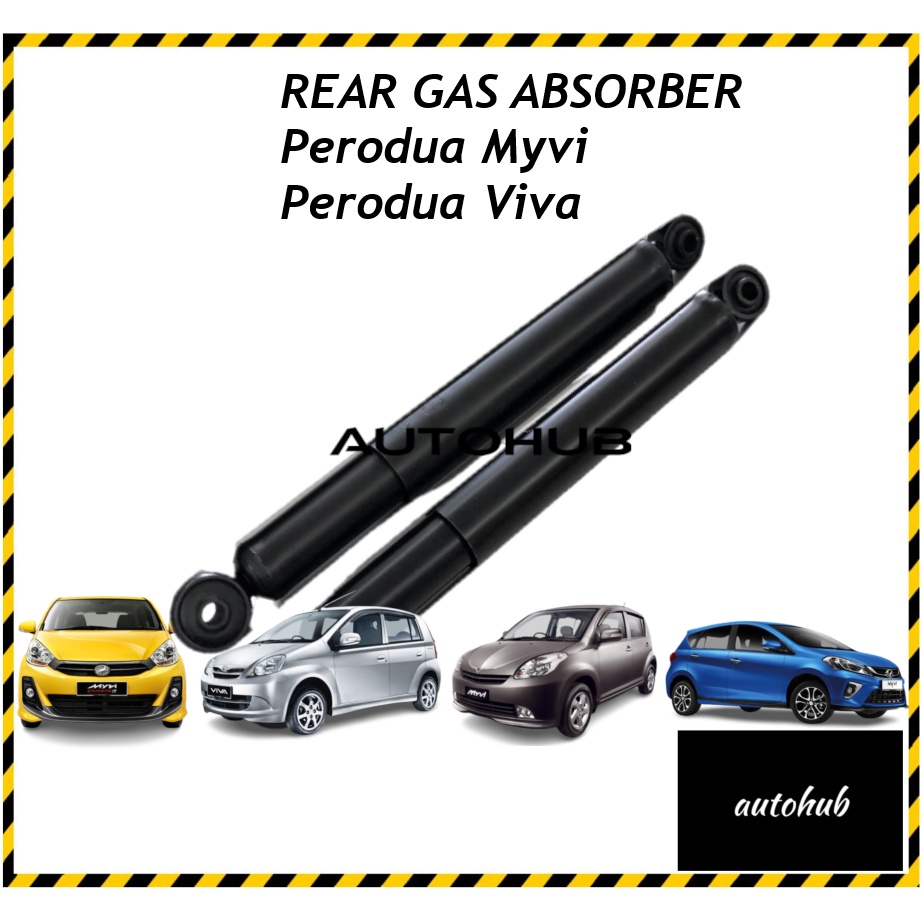 Apm Kyb Perodua Myvi Perodua Viva Rear Gas Absorber Shock Absorber