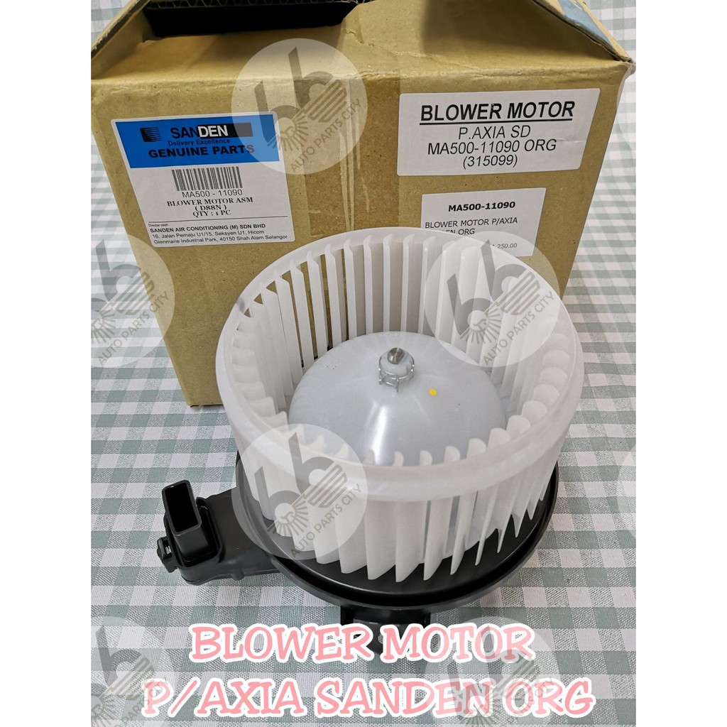 PERODUA AXIA SANDEN BLOWER MOTOR ORIGINAL Shopee Malaysia