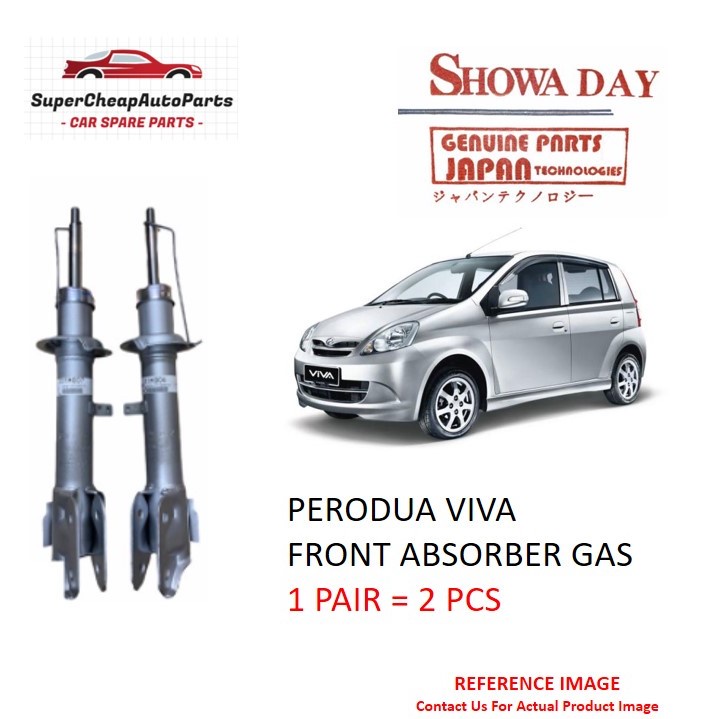 Japan Showa Day Perodua Viva Front Absorber Set Heavy Duty M