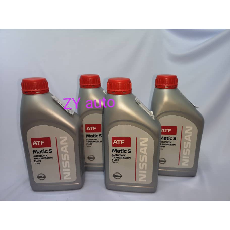 Nissan Matic S Automatic Transmission Fluid ATF 1L X 4 Bottles