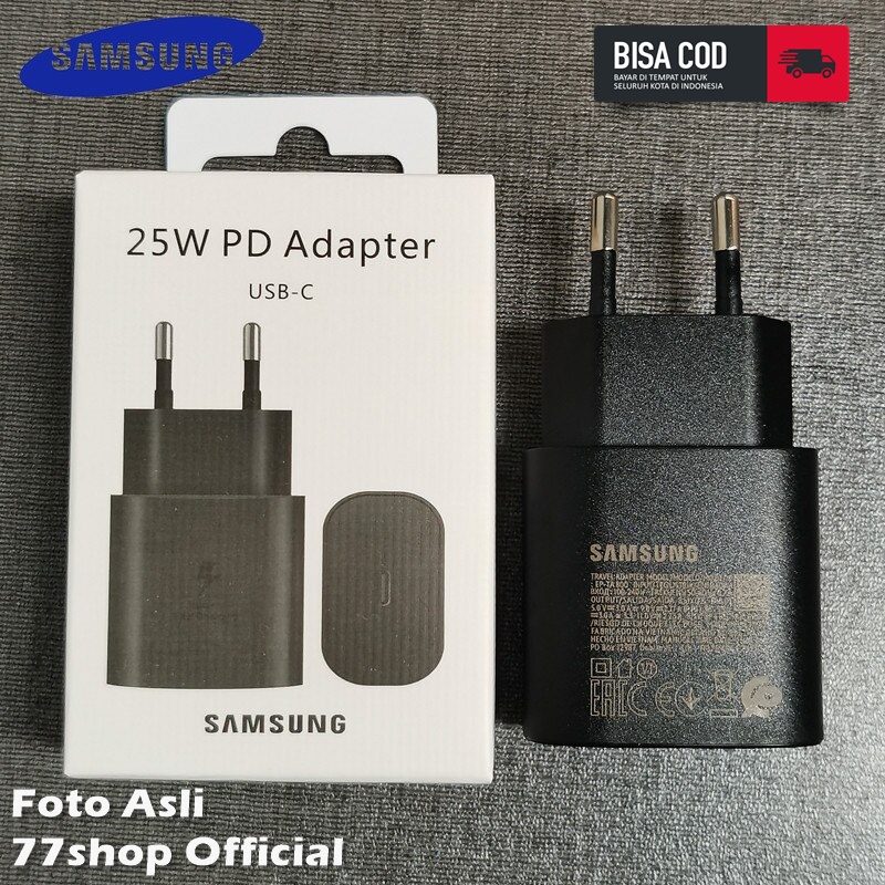 Samsung Power Adapter 25W PD Super Fast USB Type C Interface For A70