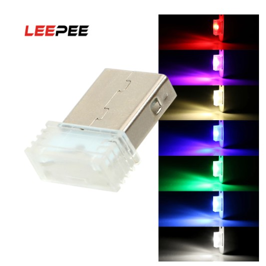 IPO Mini USB Light LED Modeling Car Ambient Neon Interior Interior