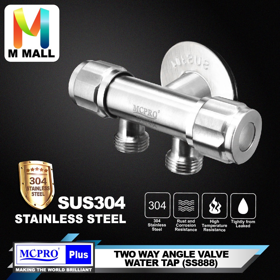 Mcpro Plus Stainless Steel Sus Kitchen Bathroom Toilet Two Way