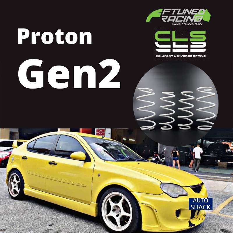 Proton Gen F Tuned Cls Series Comfort Lowering Spring Suspension