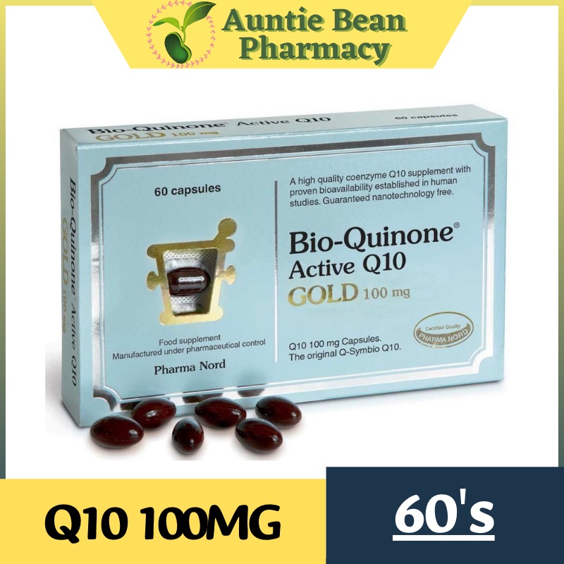 Bio Quinone Q10 Gold 100mg 60 Capsules Shopee Malaysia