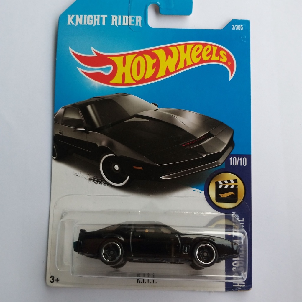Hot Wheels K I T T HW SCREEN TIME Black 1 64 Scale Knight Rider