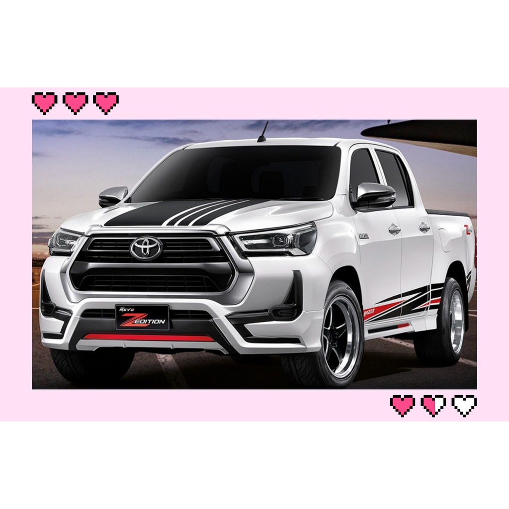 Body Sticker Side Body Lining Toyota Hilux Sport Revo Trd Sportivo