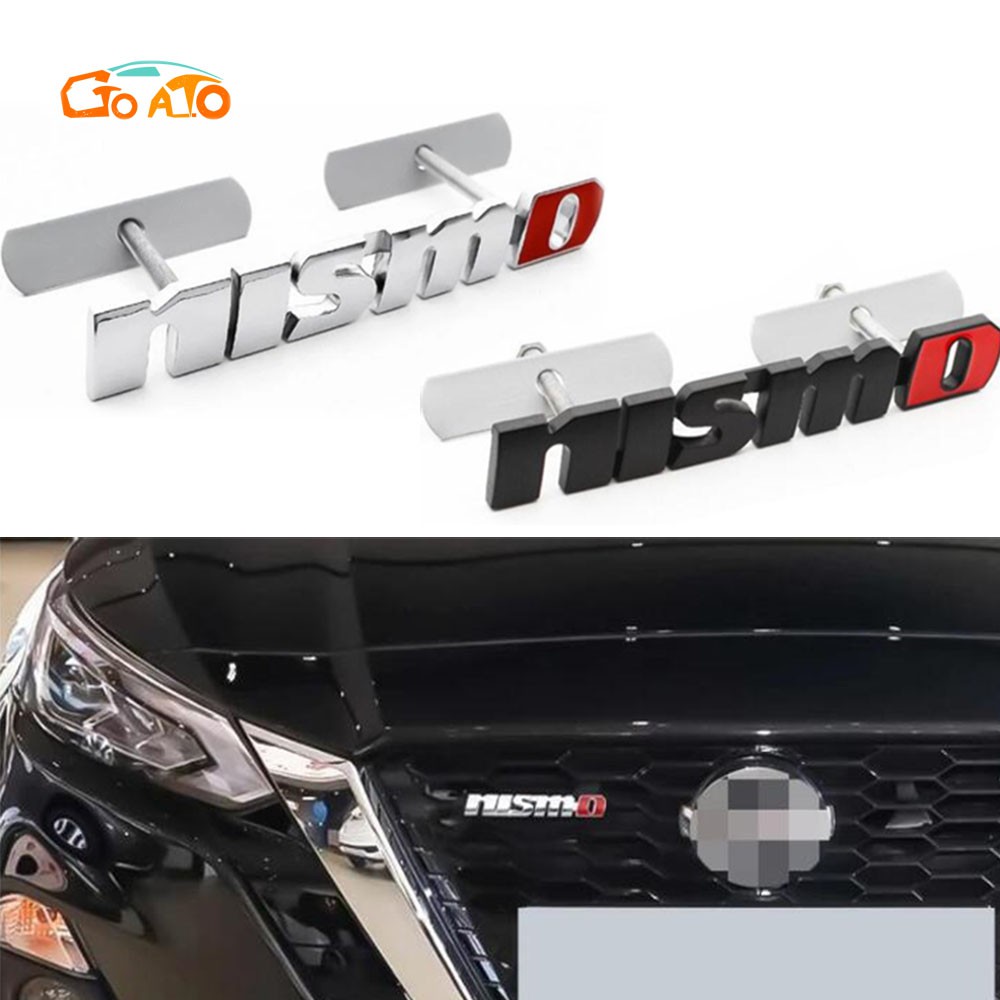 Gtioato Nismo Metal Front Grill Emblem For Nissan Almera Grand Livina