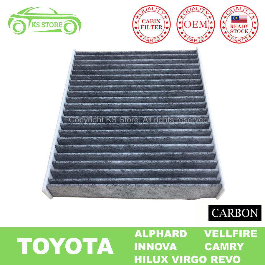 Toyota Vellfire Alphard Ggh Sienta Chr Carbon Cabin Air Filter Active