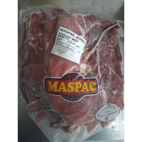 Beef Streaky Slice Bacon HALAL Shopee Malaysia