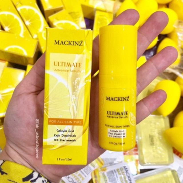 READYSTOCK MACKINZ SERUM NEW LOOK ORIGINAL HQ Shopee Malaysia