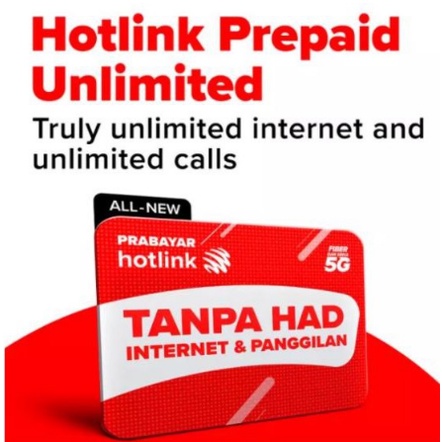 HOTLINK UNLIMITED INTERNET LEBIH LAJU 3 6 18 Mbps WITH HOTSPOT