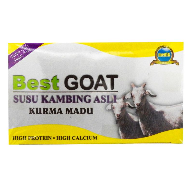 Medik Best Goat Susu Kambing Kurma Madu 15s X 2g Shopee Malaysia