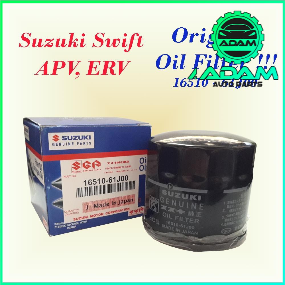 Suzuki Swift Apv Erv Sx And Alto Original Oil Filter J