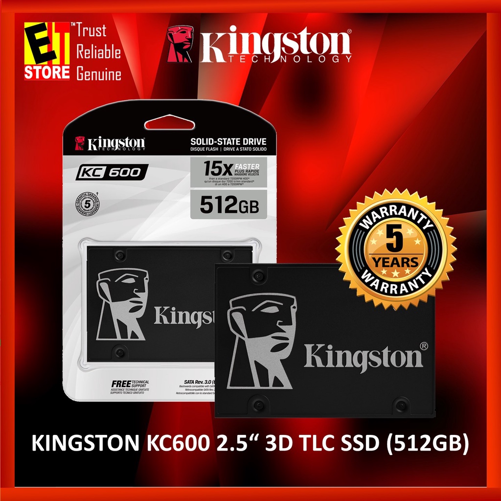 KINGSTON KC600 2 5 256GB 512GB 1TB 3D TLC SSD SKC600 256G SKC600