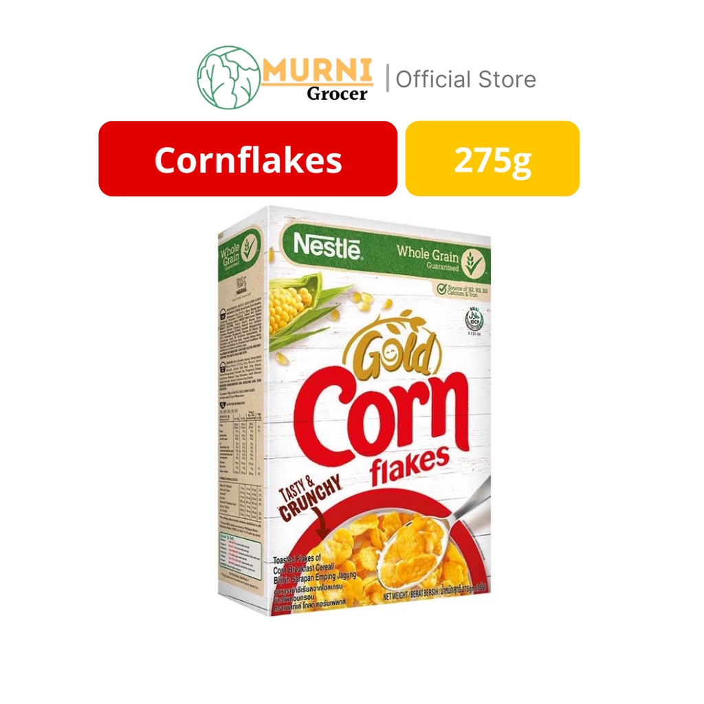 Nestle Gold Cornflakes 275g Murni Grocer Shopee Malaysia