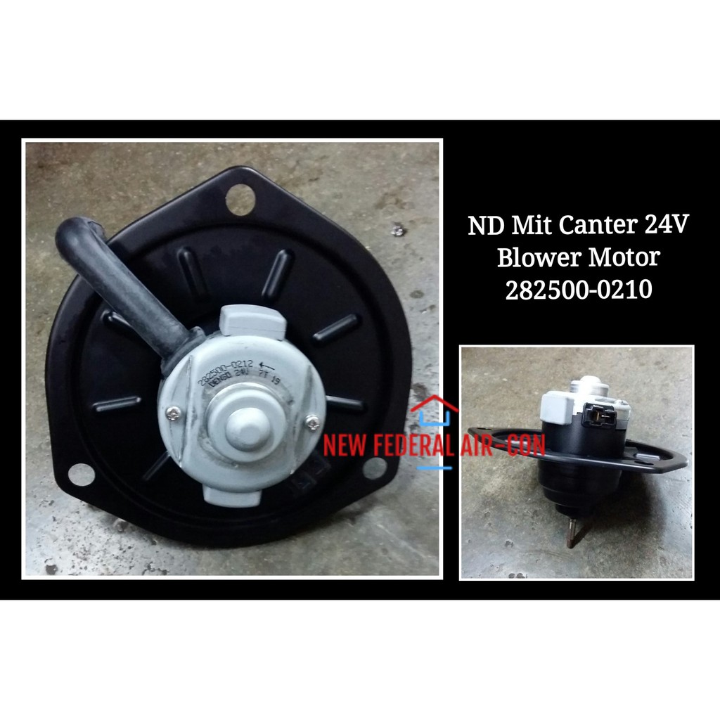 ORIGINAL DENSO MITSUBIHSI CANTER FE637 24V AIR COND BLOWER MOTOR