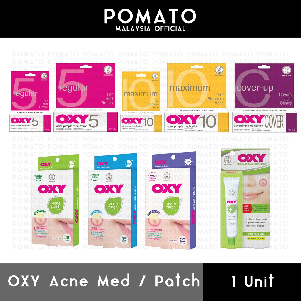 Oxy Acne Pimple Medication Oxy Oxy Cover Pimple Patch Shopee