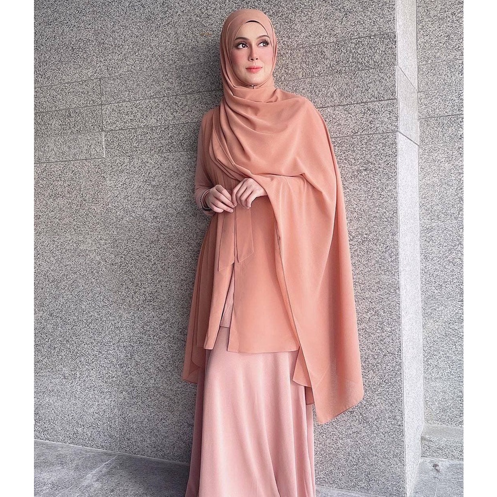 Ready Stock Kurung Cardigan Muslimah Eksklusif Rosaline In By Jelita