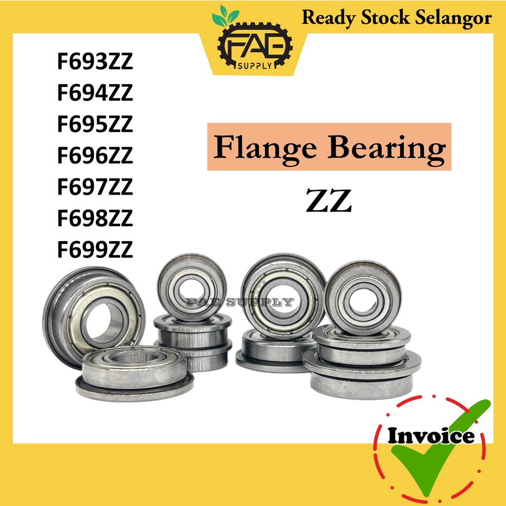 Flange Bearing Flanged F692 F693 F694 F695 F696 F697 F698 F699 Z ZZ