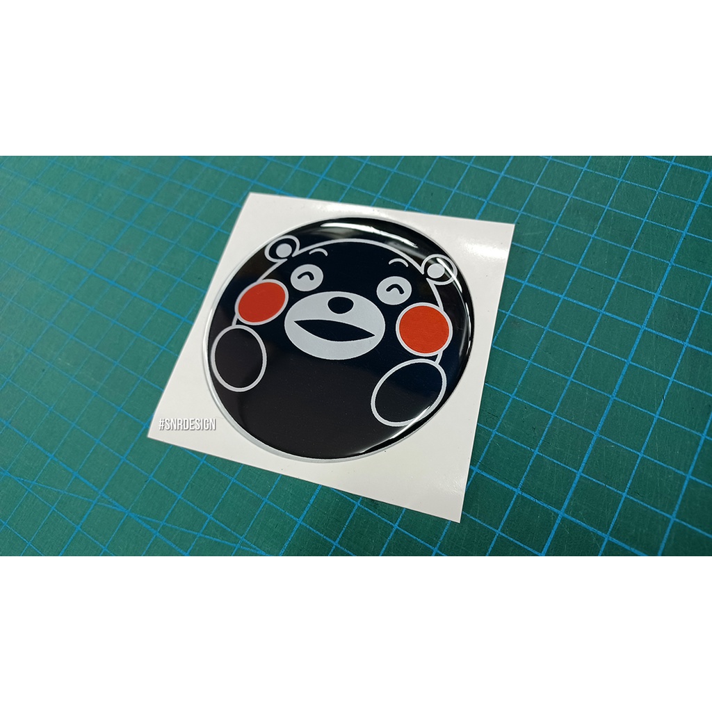 Kumamon Bear Emblem Badge For JDM Honda Shopee Malaysia