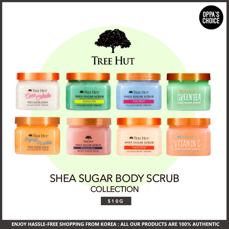 Ready To Ship Tree Hut Shea Sugar Scrubs Collection G Shopee