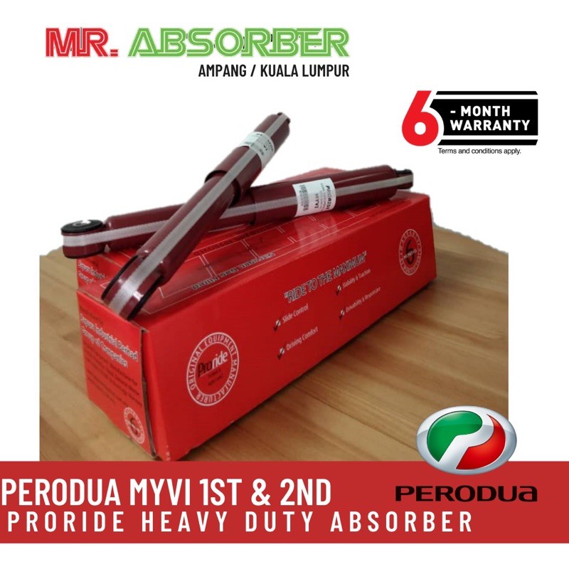 Absorber Heavy Duty Proride Perodua Myvi Shopee Malaysia