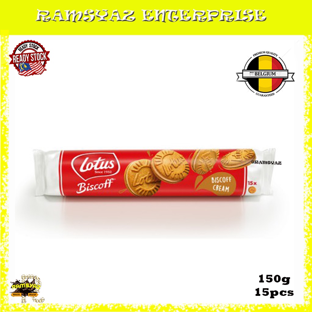 Lotus Biscoff Sandwich Biscoff Creme 150g Biskut Lotus Sekut Lotus