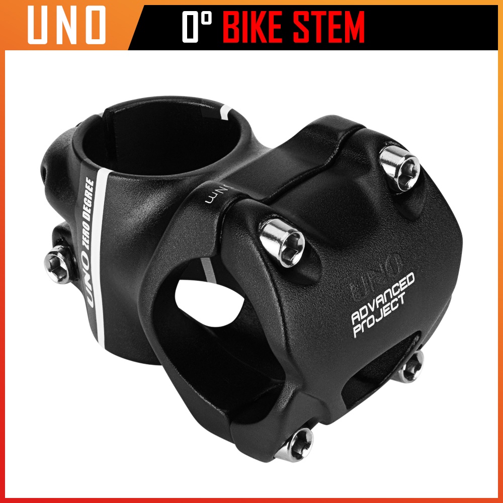 UNO Mtb Bike Stem 0 Degree Road Bike Handlebar Stem 35 45mm Bicycle