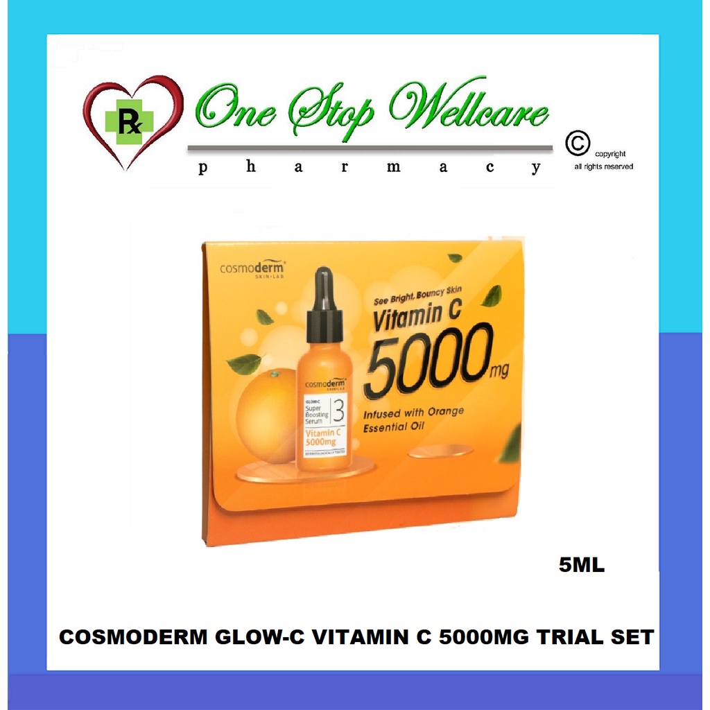 Cosmoderm Glow C Vitamin C Mg Detox Cleansing Gel Ml Super