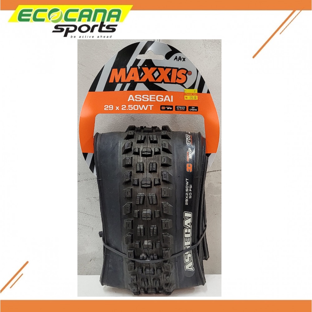 MAXXIS ASSEGAI 3C MAXX GRIP TERRA DH DD EXO CASING MOUNTAIN BIKE TYRE