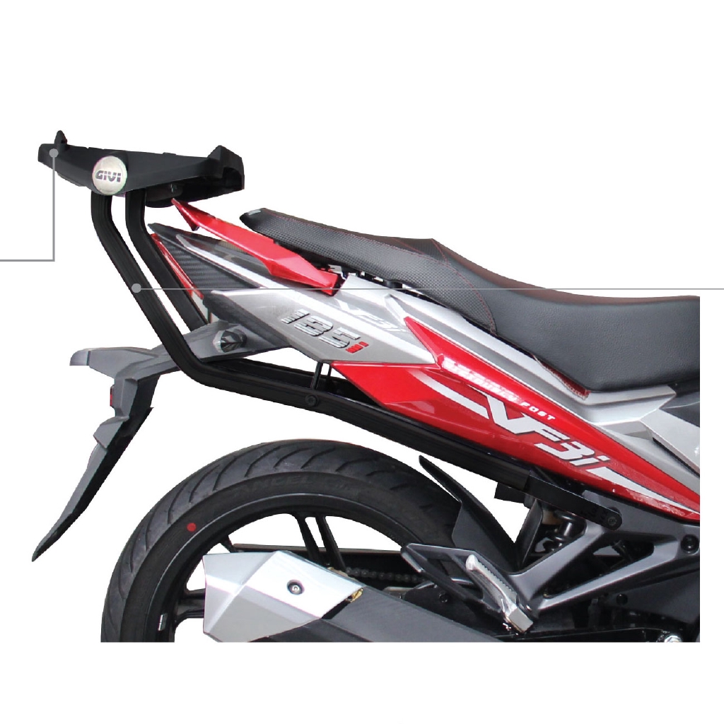 SYM VF3i 185 GIVI Heavy Duty Advance Rack Monorack J 1 Set Shopee