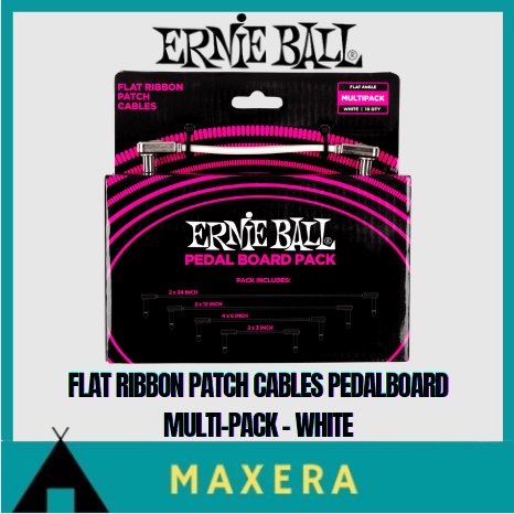 Maxera Hobbies Ernieball Ernie Ball Flat Ribbon Patch Cables