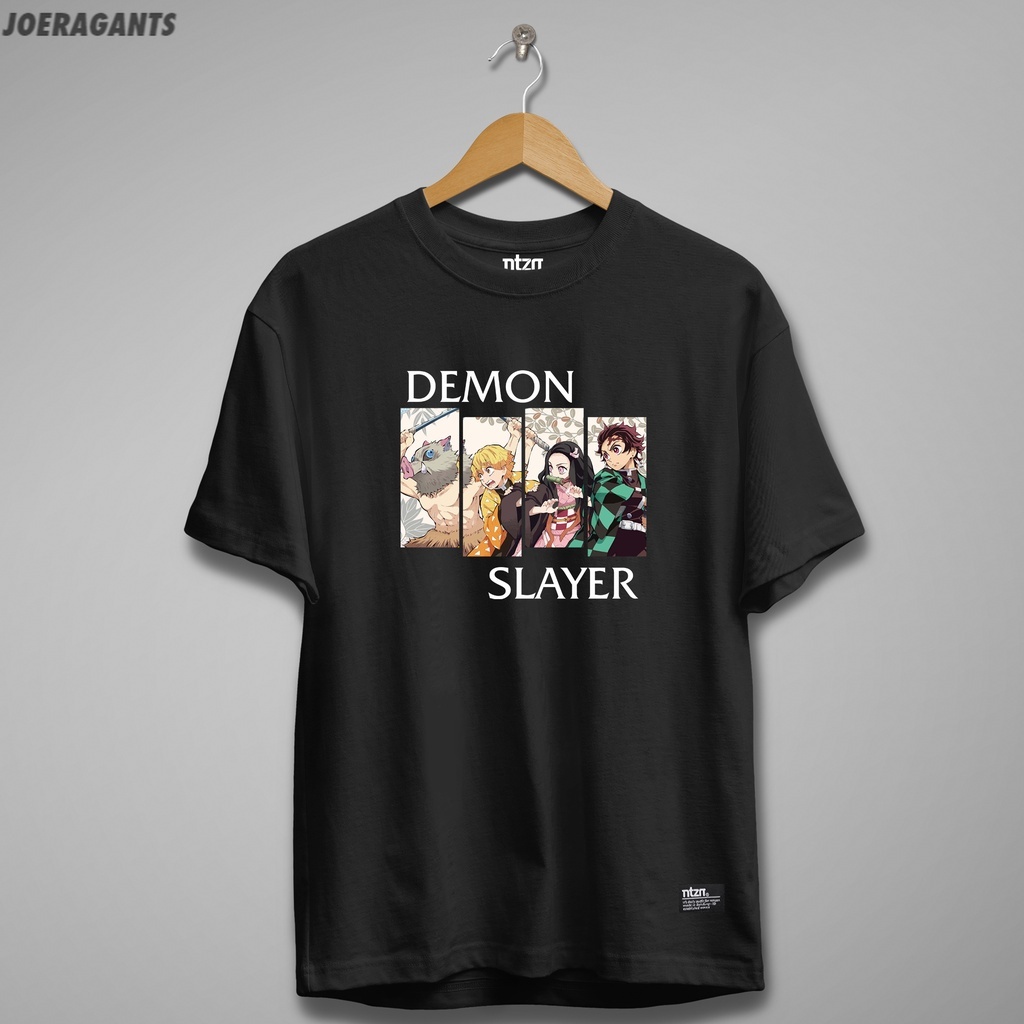 Kaos ANIME DEMON SLAYER BAJU NEZUKO TANJIRO ZENITSU INOSUKE TSHIRT