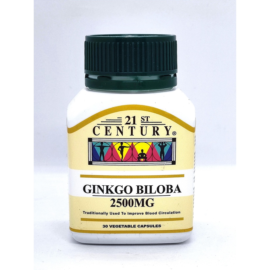 St Century Ginkgo Biloba Mg Capsules Shopee Malaysia