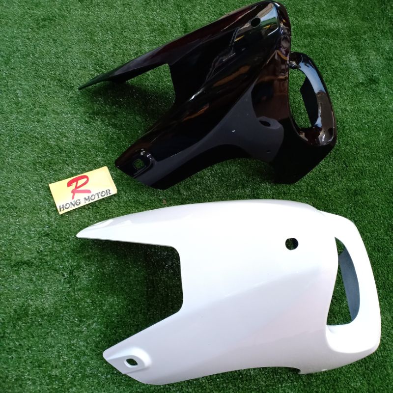 YAMAHA RXZ Lower Cowling White Black Shopee Malaysia