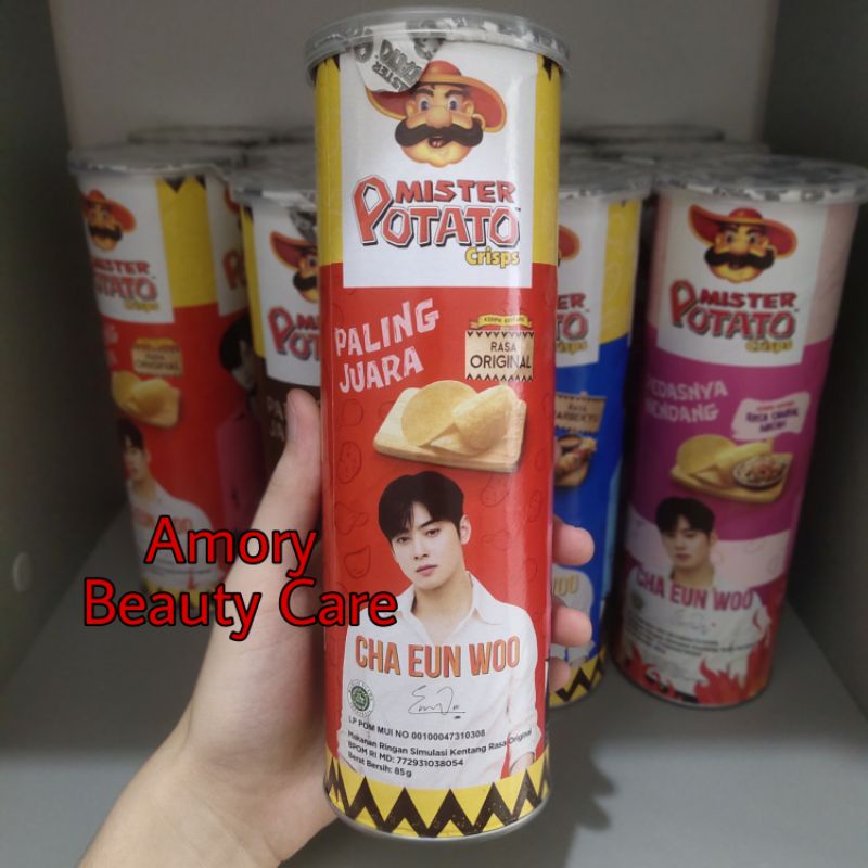 Mystery Potato Crisps Original 85gr CEW Mystery Potato Cha Eun Woo