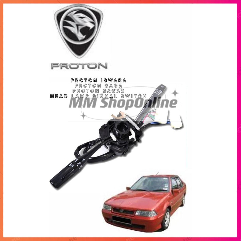 Proton Saga Iswara Saga Saga Head Lamp Turn Signal Switch Lampu Suis